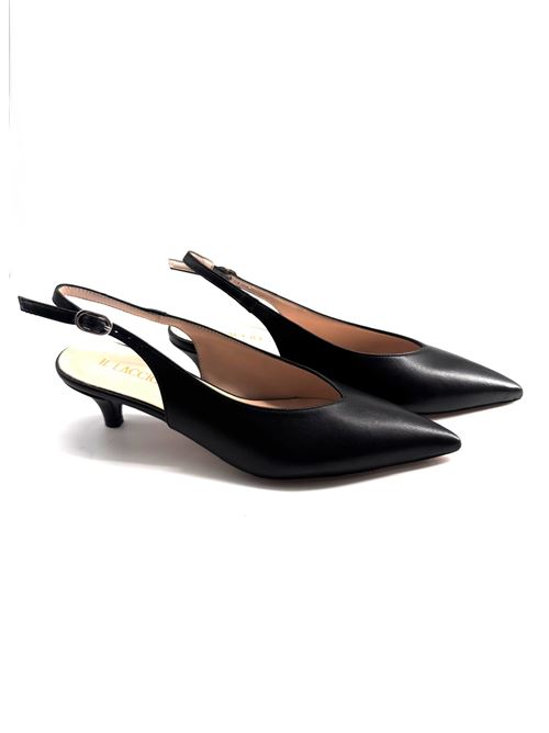 Slingback donna in pelle IL LACCIO | 570NAPPA NERO